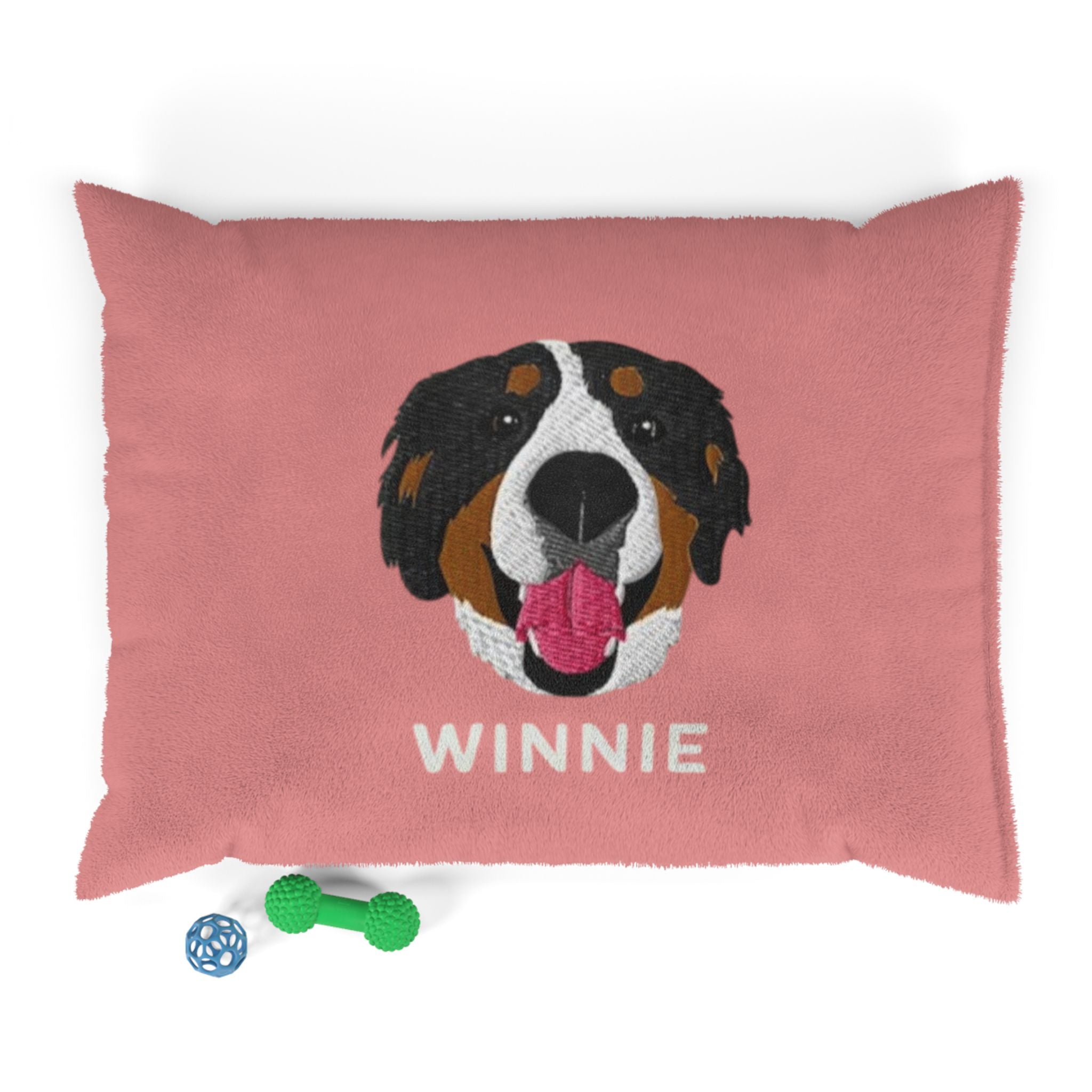 Custom Embroidered Pet Bed - Custom Embroidered Gift | Line & Stitch