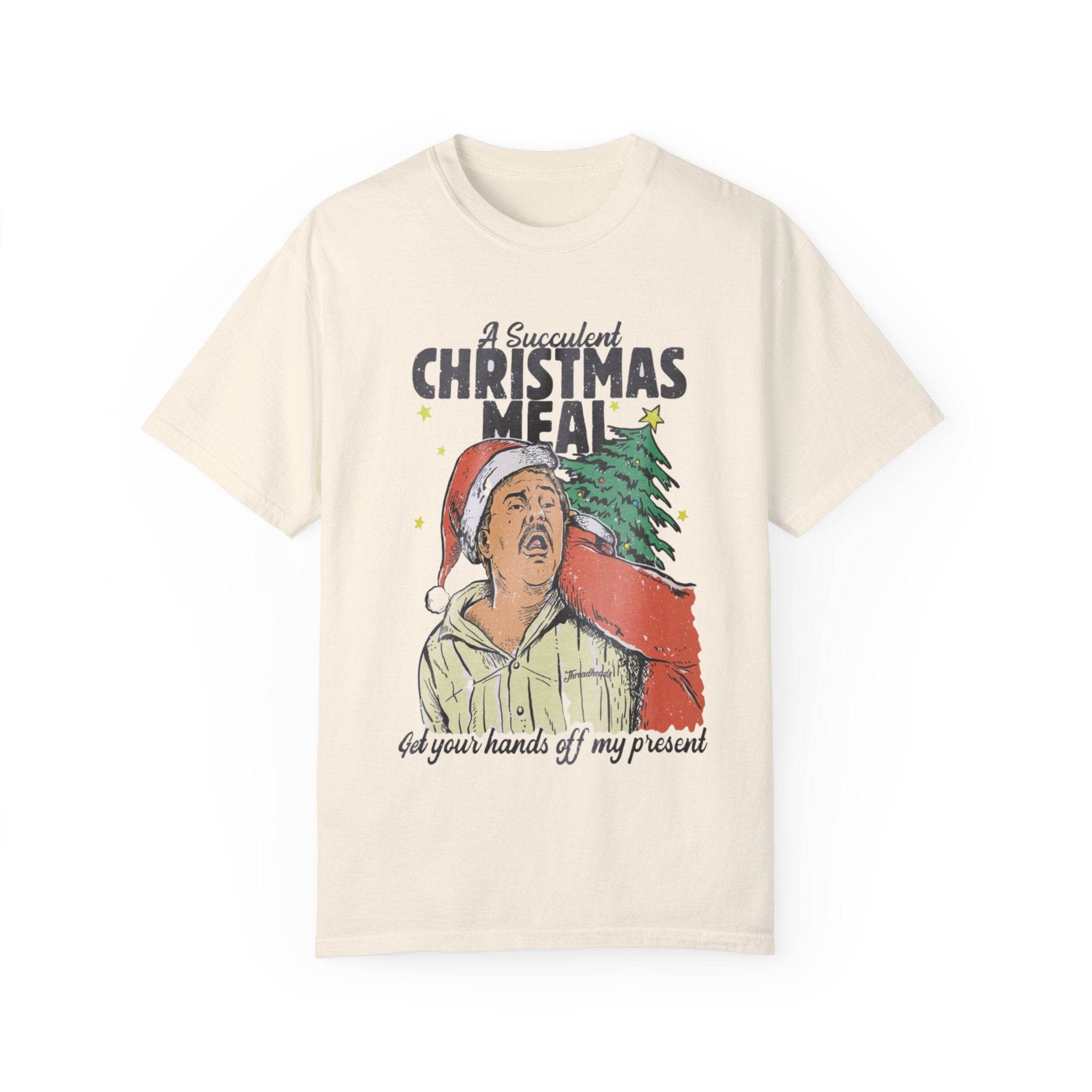 succulent tshirt A Succulent Christmas Meal Tee - Custom Embroidered Gift