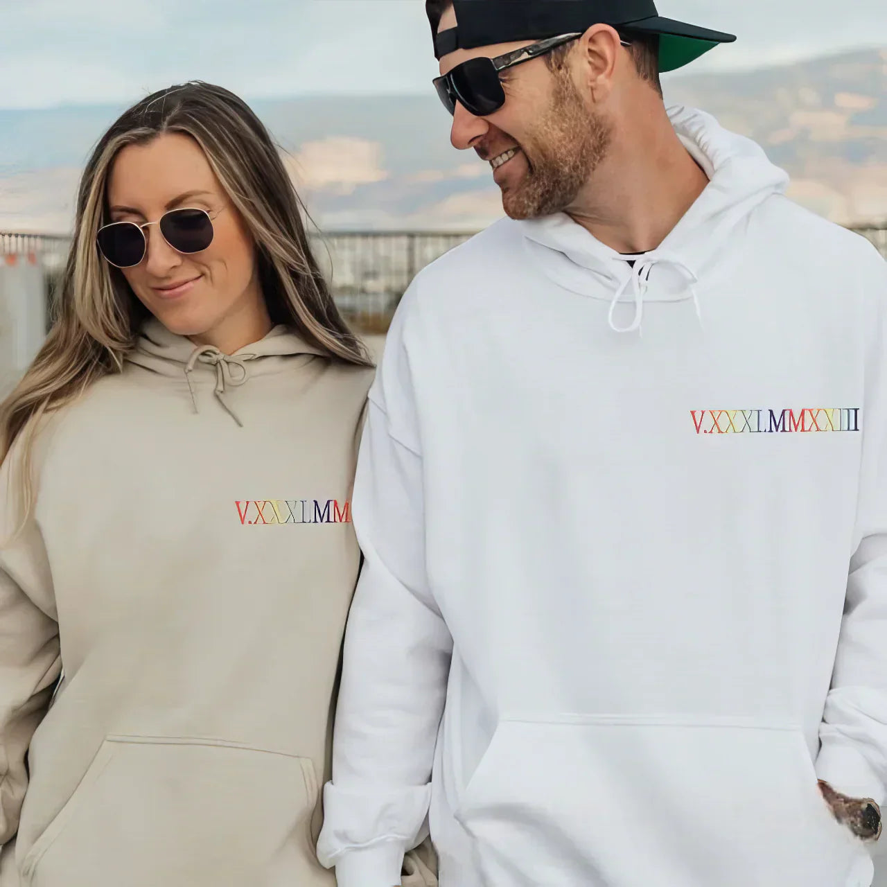 Best Matching Couple Hoodies 2025: Custom Embroidered Styles & Ideas