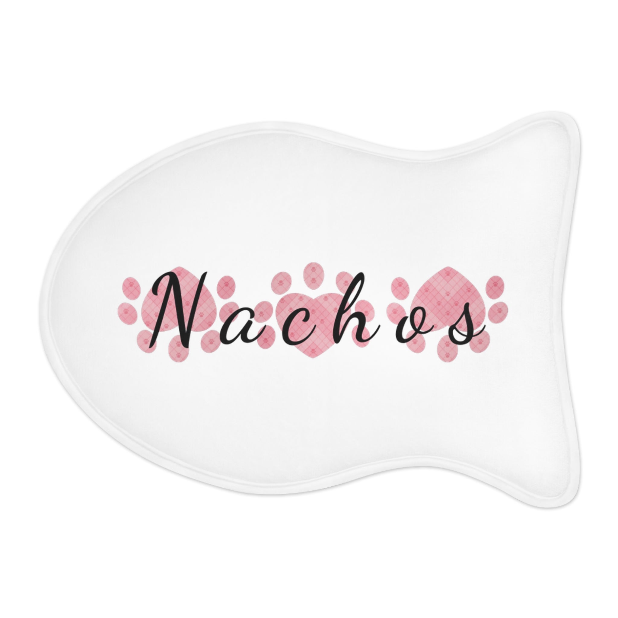 Heart Paw Custom Pet Feeding Mats – Personalized Name Design for Dogs & Cats - View 5