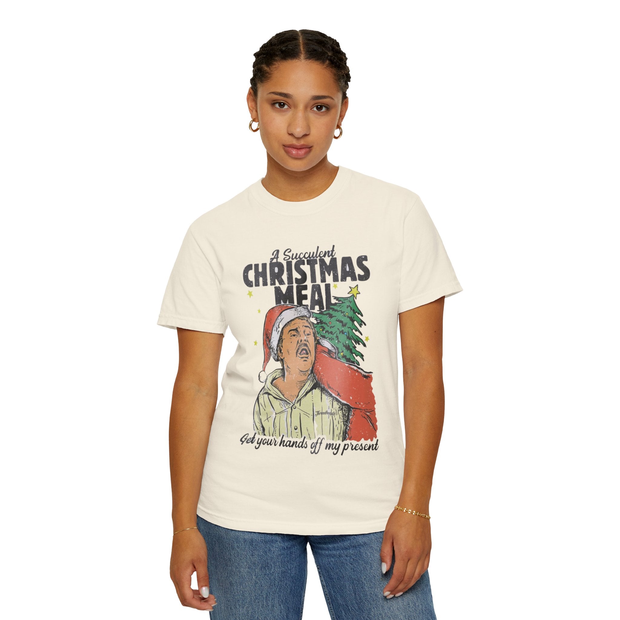 succulent meal A Succulent Christmas Meal Tee - Custom Embroidered Gift