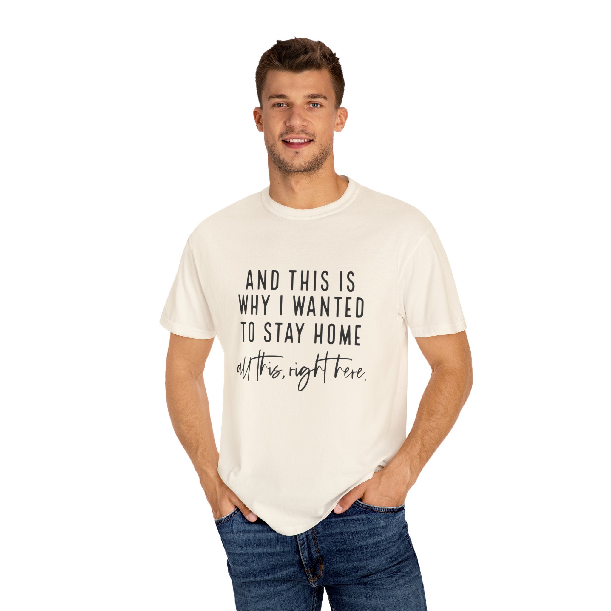 Stay Home Graphic Tee – Comfortable and Stylish