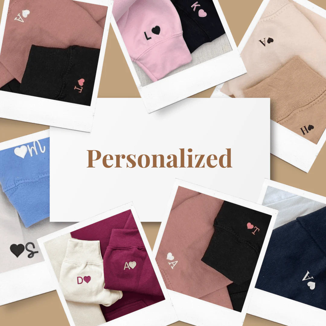 Custom Embroidered Hoodie from Photo – Personalized Sweatshirt Gift