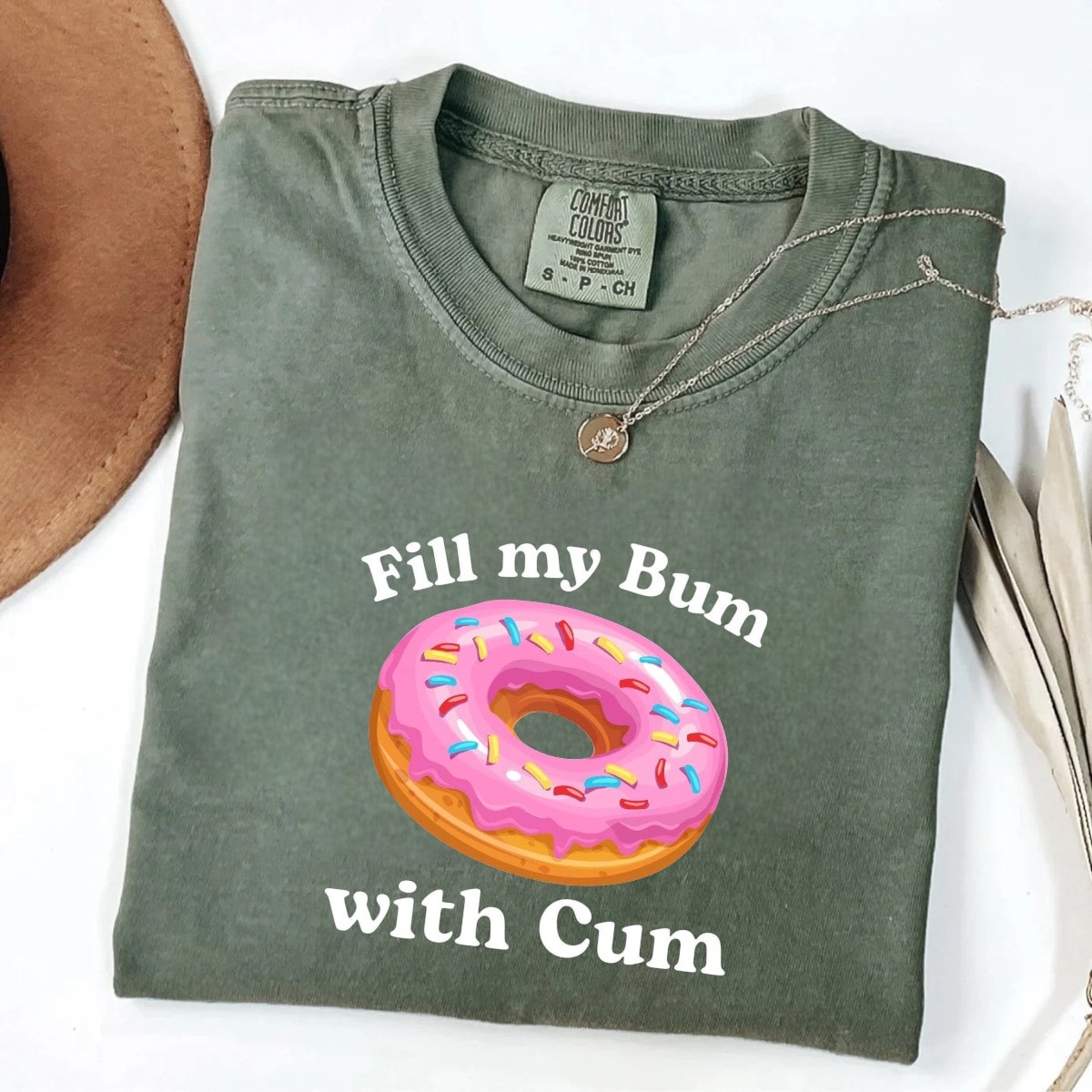 Funny statement t-shirt in soft, premium cotton