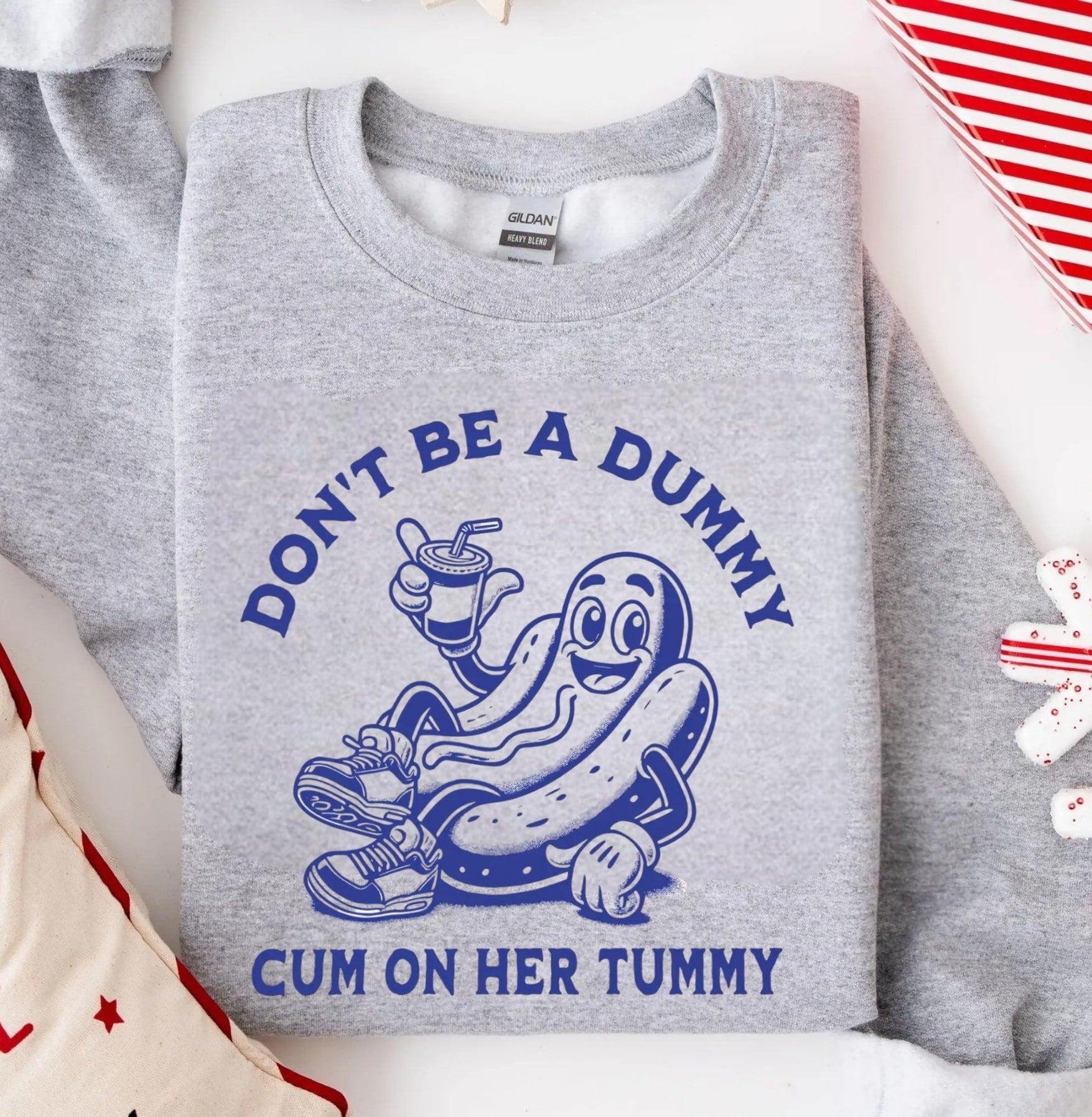 Don't Be a Dummy Hoodies - Custom Embroidered Gift | Line & Stitch