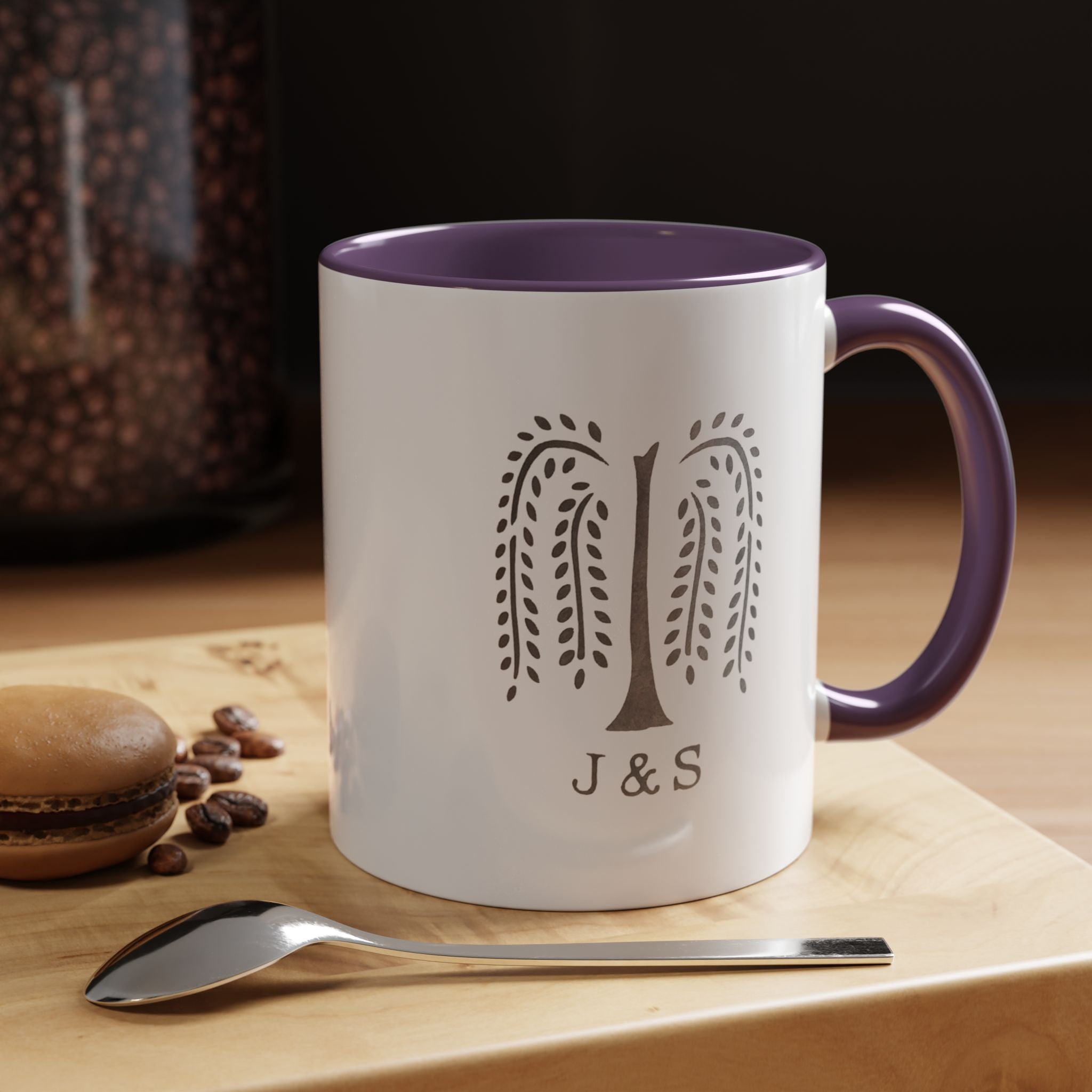 Elegant monogrammed mug – perfect for gifts and home use